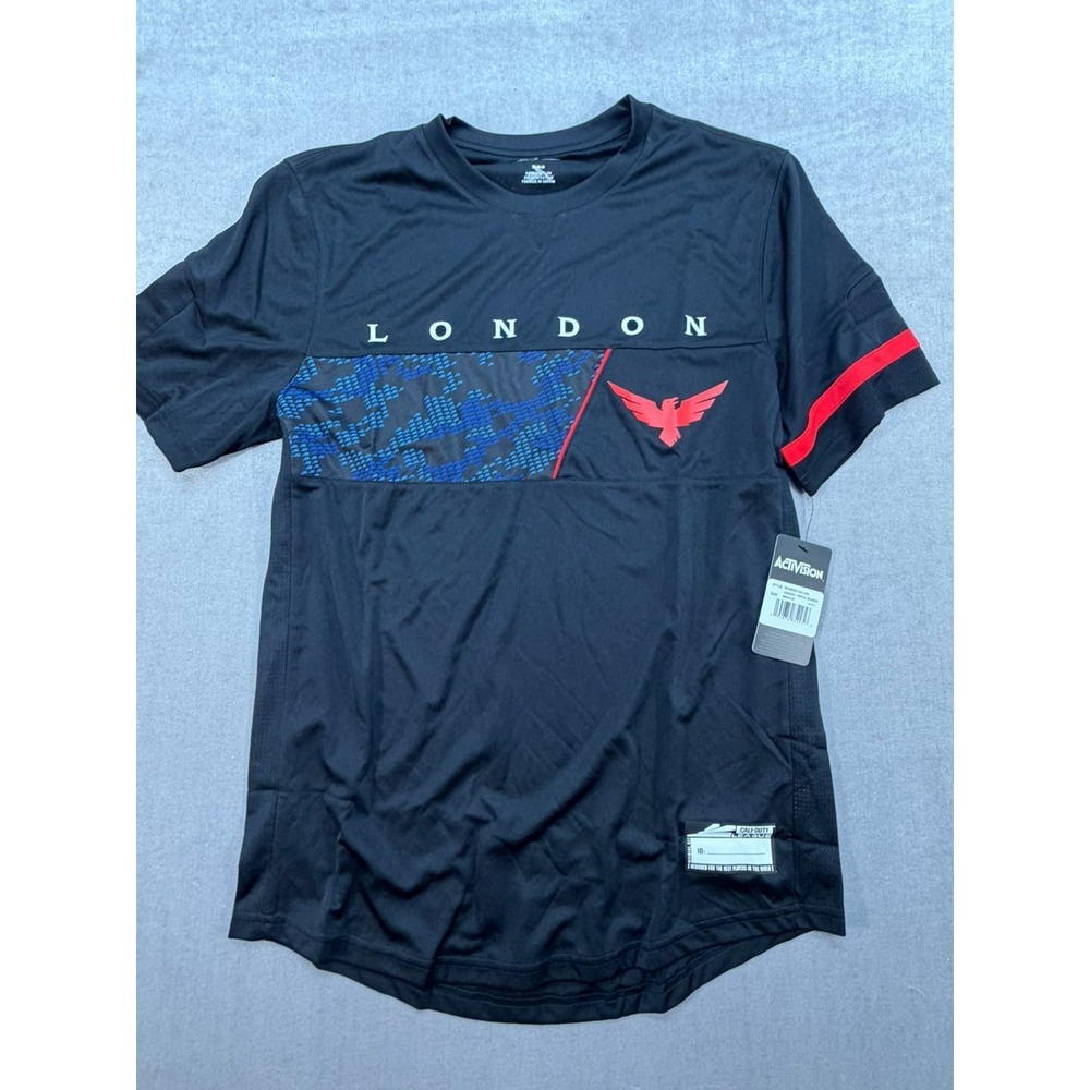 NWT Activision‎ London Royal Ravens Call of Duty League Shirt Medium Black